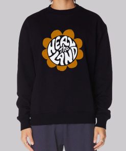 Vintage Flower Heal the Land Hoodie