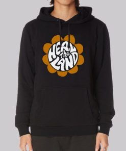 Vintage Flower Heal the Land Hoodie 4