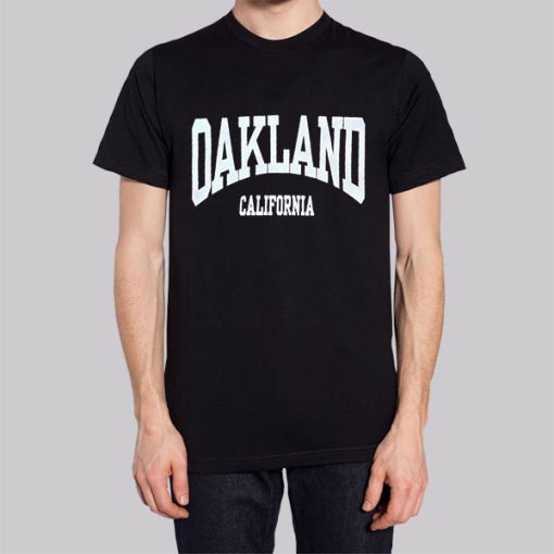 Vintage Font California Oakland Hoodie