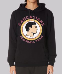 Vintage Football Team Caucasians Hoodie Vintage Football Team Caucasians Hoodie