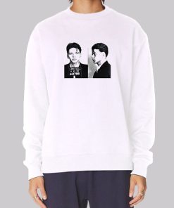 Vintage Frank Sinatra Mugshot Hoodie