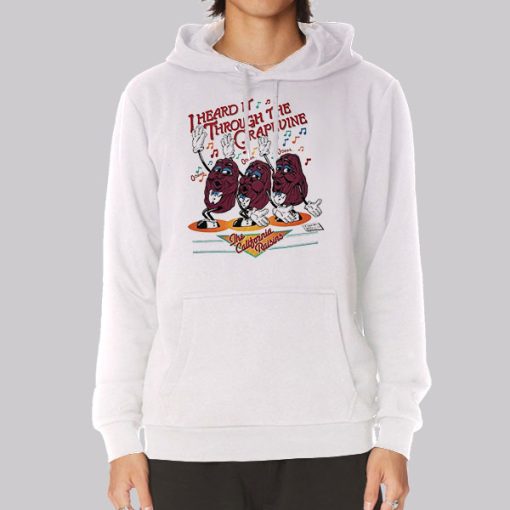 Vintage Funny Band California Raisins Hoodie