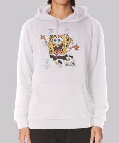 Vintage Funny Cartoon Spongebob Hoodie Vintage Funny Cartoon Spongebob Hoodie