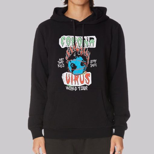 Vintage Gallery Dept Corona Virus Hoodie