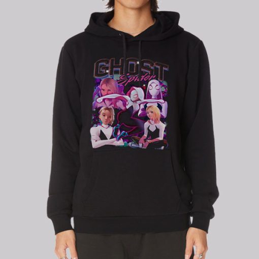 Vintage Ghost Spider Gwen Stacy Hoodie