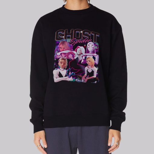 Vintage Ghost Spider Gwen Stacy Hoodie