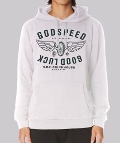 Vintage Good Luck Godspeed Hoodie Vintage Good Luck Godspeed Hoodie