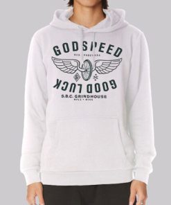 Vintage Good Luck Godspeed Hoodie 3 Vintage Good Luck Godspeed Hoodie 4