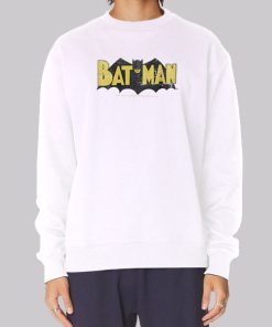 Vintage Graphic Logo Batman Hoodie