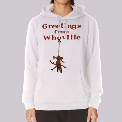 Vintage Greetings From Whoville Hoodie