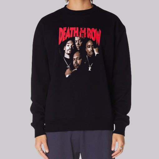 Vintage Hip Hop Rapper Death Row Hoodie