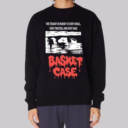 Vintage Horror Movie Basket Case Hoodie