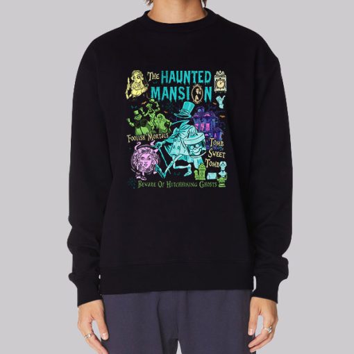 Vintage Horror Muppets Haunted Mansion Hoodie