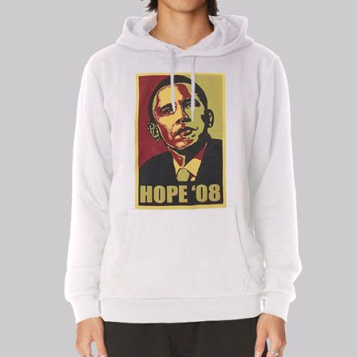 Vintage Ilustration President Obamas Hoodie