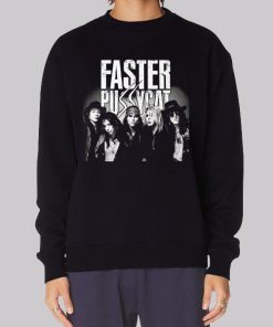Vintage Inspired Faster Pussycat Hoodie