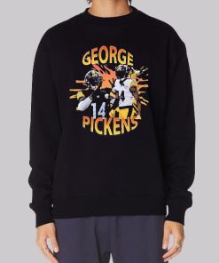 Vintage Inspired George Pickens Hoodie