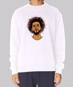 Vintage J Cole Graphic Tee Hoodie