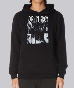 Vintage Japanese Band Dir en Grey Hoodie