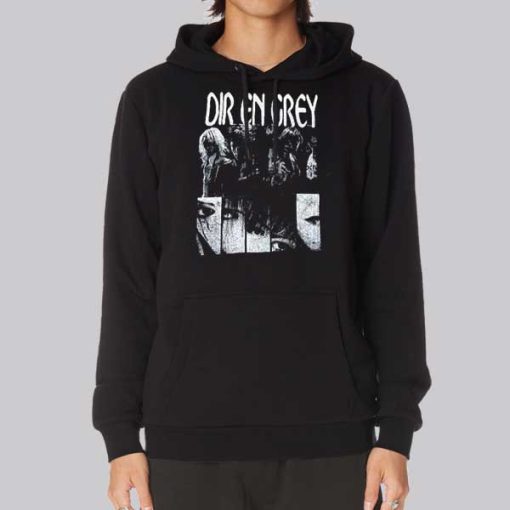 Vintage Japanese Band Dir en Grey Hoodie