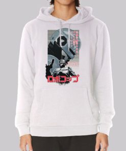 Vintage Japanese Robocop Hoodie 4