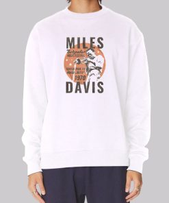Vintage Jazz Music Miles Davis Hoodie