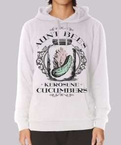 Vintage Kerosene Cucumbers Pickles Hoodie 1