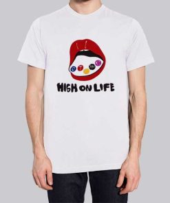 Vintage Lips Terre High on Life Hoodie 2 Vintage Lips Terre High on Life Hoodie 3