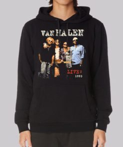 Vintage Live 1993 Van Halen Hoodie 3 Vintage Live 1993 Van Halen Hoodie 4
