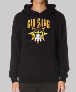 Vintage Logo Mascot Glo Gang Hoodie