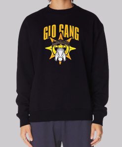 Vintage Logo Mascot Glo Gang Hoodie