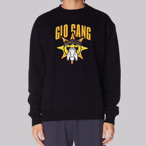 Vintage Logo Mascot Glo Gang Hoodie