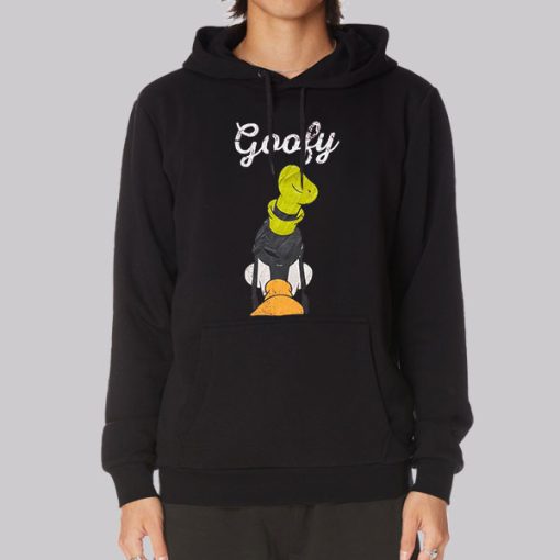 Vintage Look at Back Goofy Hoodie