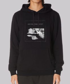 Vintage Love Will Tear Us Apart Hoodie