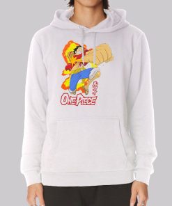 Vintage Luffy Anime One Piece Hoodie Vintage Luffy Anime One Piece Hoodie