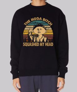 Vintage Mega Bitch Squashed My Head Hoodie