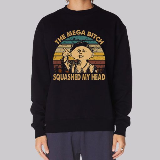 Vintage Mega Bitch Squashed My Head Hoodie