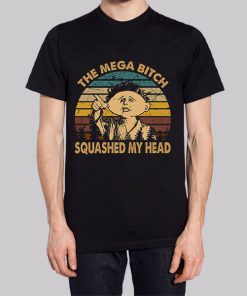 Vintage Mega Bitch Squashed My Head Hoodie 3