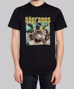 Vintage Movie the Sopranos Duck Hoodie 3