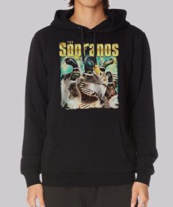 Vintage Movie the Sopranos Duck Hoodie 4