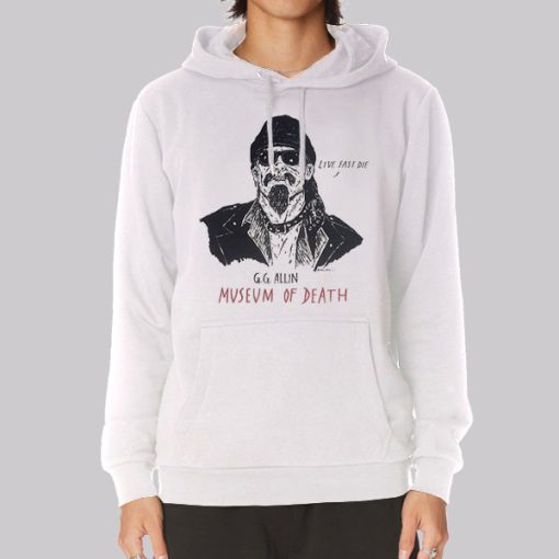 Vintage Museum of Death Gg Allin Hoodie