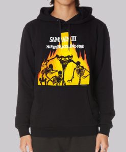 Vintage November Coming Fire Samhain Hoodie