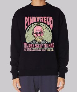 Vintage Parody Pink Freud Hoodie