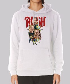 Vintage Parody Rush Band Hoodie Vintage Parody Rush Band Hoodie