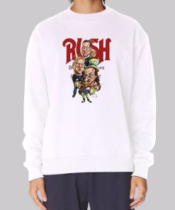 Vintage Parody Rush Band Hoodie