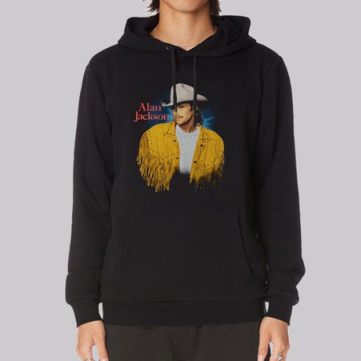 Vintage Photo Alan Jackson Hoodie