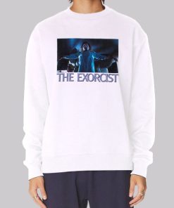 Vintage Portrait Movie Exorcist Hoodie