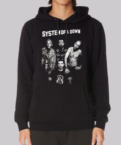 Vintage Portrait System of a Down Hoodie