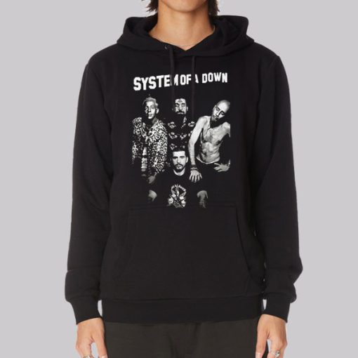 Vintage Portrait System of a Down Hoodie