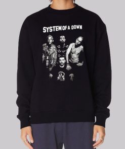 Vintage Portrait System of a Down Hoodie