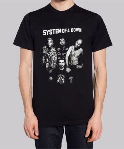 Vintage Portrait System of a Down Hoodie 3